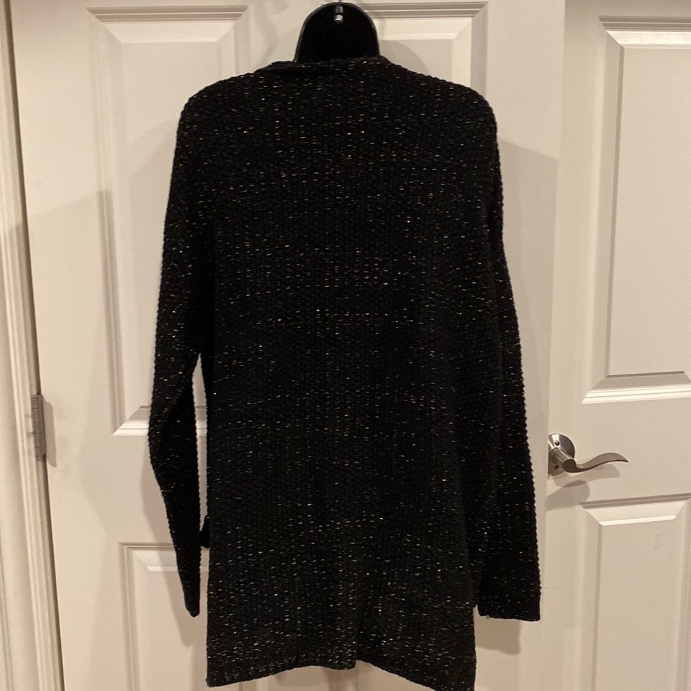 Medium black Metaphor sweater with gold highlights - NWT - Picture 2 of 5